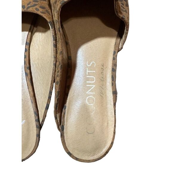 ANTHROPOLOGIE COCONUTS by MATISSE Animal-Printed Flats Sz 9 brown black leopard - Picture 10 of 10
